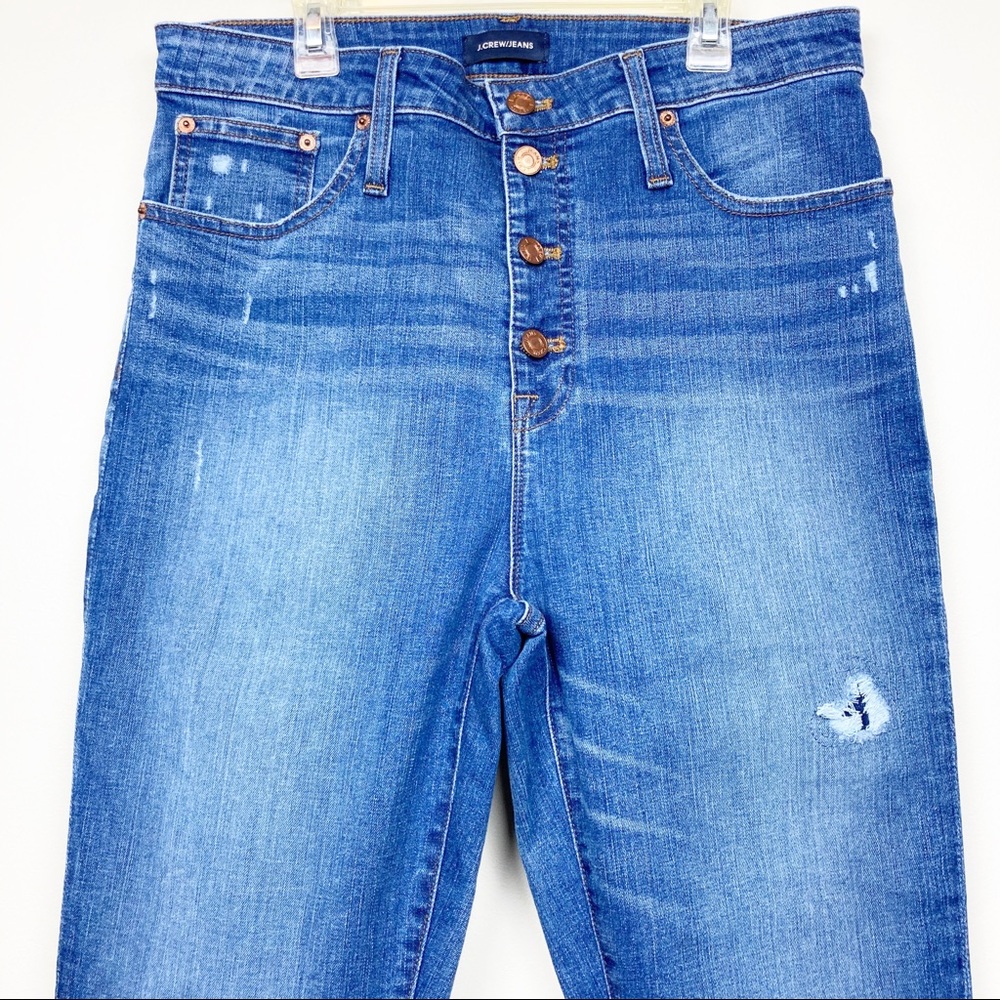 J. Crew Curvy Toothpick Jeans K1841 31T - Picture 2 of 8
